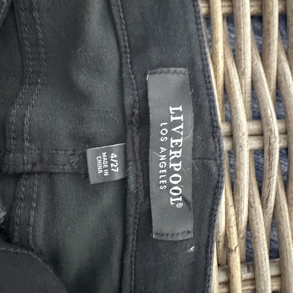 Liverpool black skinny jeans (size 4/27) NWT - Picture 3 of 4